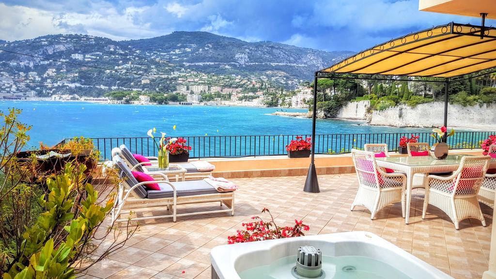 Apartment Cap Ferrat Luxury Terrace Sea Front *